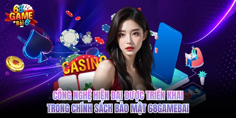 Công nghệ hiện đại được triển khai trong chính sách bảo mật 68GAMEBAI 