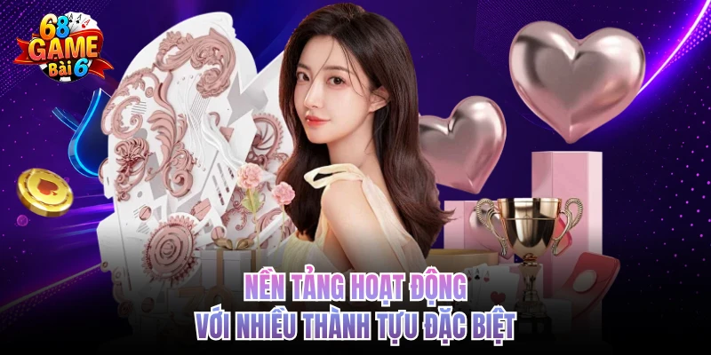 Nền tảng hoạt động với nhiều thành tựu đặc biệt